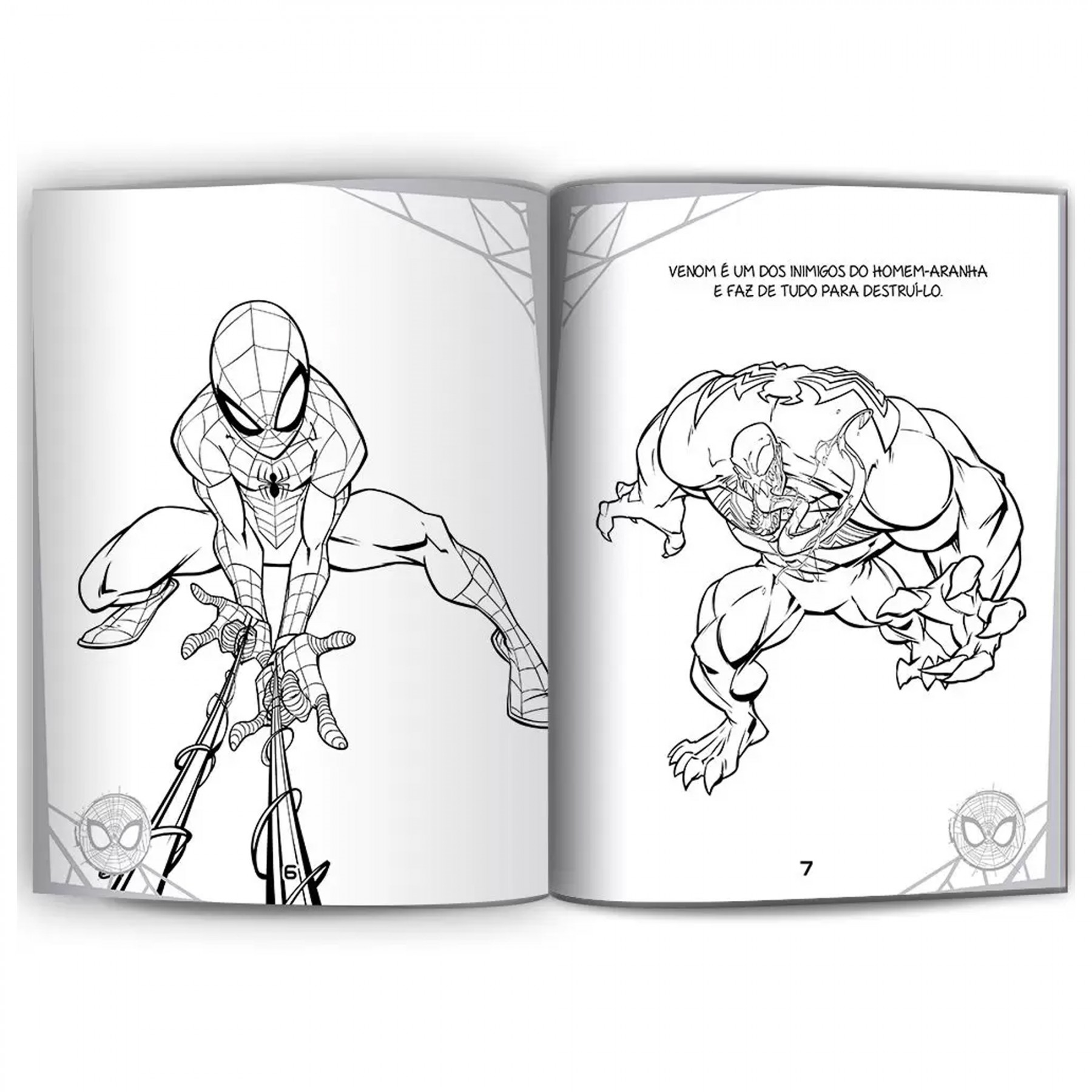 desenhos-para-colorir-homem-aranha-1 - Arte
