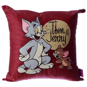 Almofada Tom e Jerry 40X40cm 100 Anos Warner Bros Zona Criativa