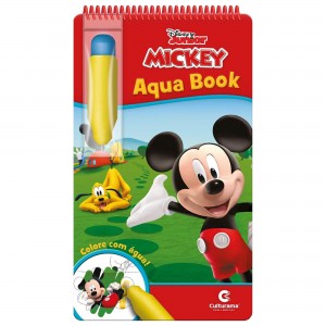 Aqua Book Mickey Disney Junior Culturama