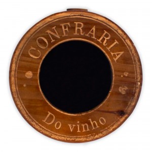 Porta Rolha de Metal Confraria do Vinho Geguton
